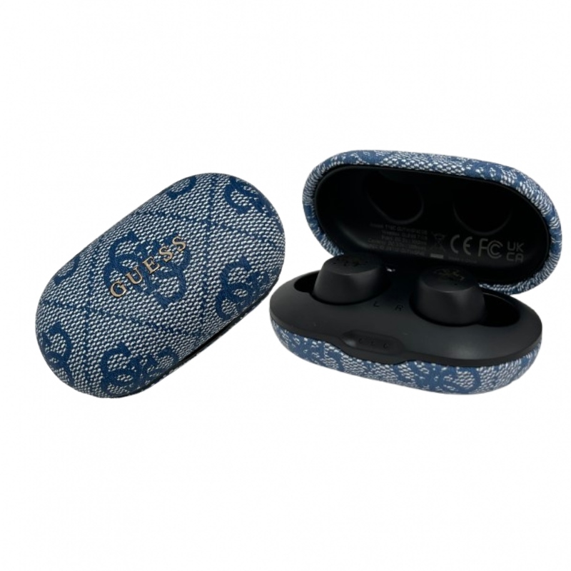 Auriculares Guess Boton - Azul